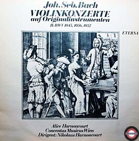 Bach: Violinkonzerte - auf Originalinstrumenten (II)