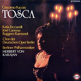 Puccini: Tosca (2 LP) - mit Riccarelli und Carreras