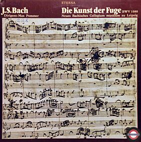 Bach: Die Kunst der Fuge (Collegium musicum) - 2 LP