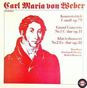 Weber: Klavierkonzerte Nr.1 und Nr.2 - mit Rösel