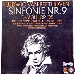 Beethoven: Sinfonie Nr.9 - Grillparzers Grabrede (2 LP)