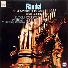 Händel: Konzerte für Orgel und Orchester (Box, 4 LP)