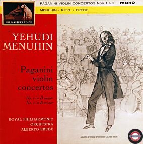 Paganini: Violinkonzerte Nr.1 und Nr.2 - mit Menuhin