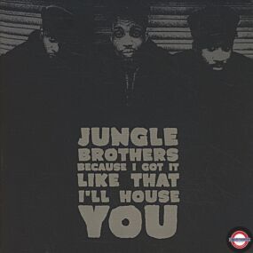 Jungle Brothers - Because I Got It Like That / I'll House You 