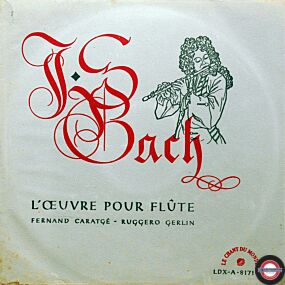 Bach: Sonaten für Flöte und Cembalo ... (2 LP) - 1955