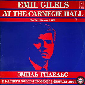Gilels live - aus der Carnegie Hall in New York (2 LP)