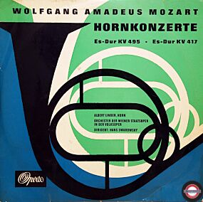 Mozart: Hornkonzerte - mit Albert Linder (10'')