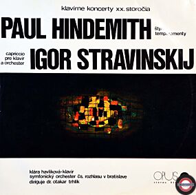 Hindemith/Strawinski: Klavierkonzerte - mit Havliková