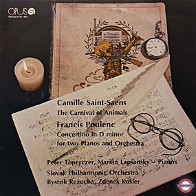 Saint-Saëns/Poulenc: Für zwei Klaviere+Orchester