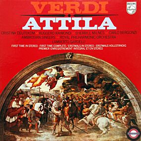 Verdi: Attila - Oper in drei Akten (Box mit 2 LP)