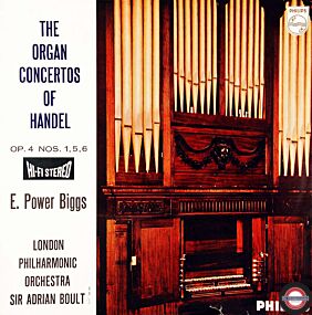 Händel: Orgelkonzerte op.4 - mit Edward Power Biggs