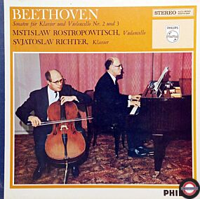 Beethoven: Sonaten - mit Rostropowitsch+Richter