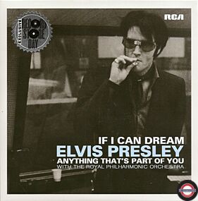  Elvis Presley With The Royal Philharmonic Orchestra ‎– If I Can Dream - 7" Single