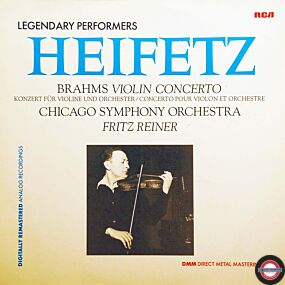 Brahms: Violinkonzert in D-Dur - mit Jascha Heifetz