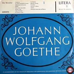 Werner Kyritz - Johann Wolfgang Goethe I