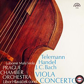 Telemann/Händel/J.C. Bach: Viola-Konzerte - mit Malý