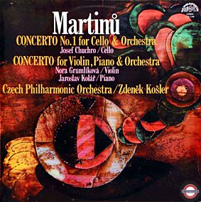 Martinů: Konzerte - für Cello/für Violine und Klavier