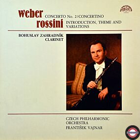 Weber/Rossini: Werke für Klarinette und Orchester