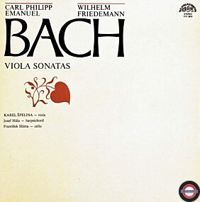Bach, C.P.E. und W.F.: Sonaten für Viola und Cembalo