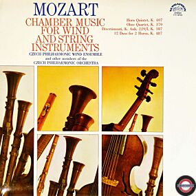 Mozart: Kammermusik für Bläser und Streicher (2 LP)