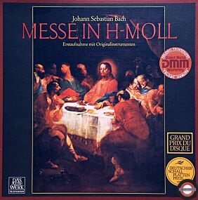 Bach: Messe in h-moll (Gesamtaufn.) - Box mit 3 LP