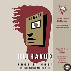 Ultravox - Rage In Eden (Steven Wilson Remix)- 2LP RSD Black Friday