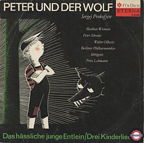 Peter Und Der Wolf, Das Häßliche Junge Entlein, Drei Kinderlieder - 12" LP