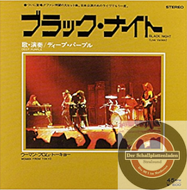 Deep Purple Black Night Live Version Woman From Tokyo 7 Single
