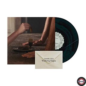 Charli XCX: Wuthering Heights (Black & Dark Green Marble Vinyl) auf LP