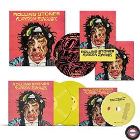 The Rolling Stones: Foreign Tongues (180g) (Limited Box Set) (Yellow Vinyl) auf 2 LPs und 1 Blu-ray Audio