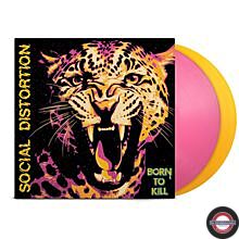 Social Distortion: Born To Kill (Limited Indie Edition) (Pink/Yellow Vinyl) auf 2 LPs