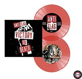 ANTI-FLAG FEAT CAMPINO VICTORY OR DEATH... (RED COLORED 7INCH CHARITY