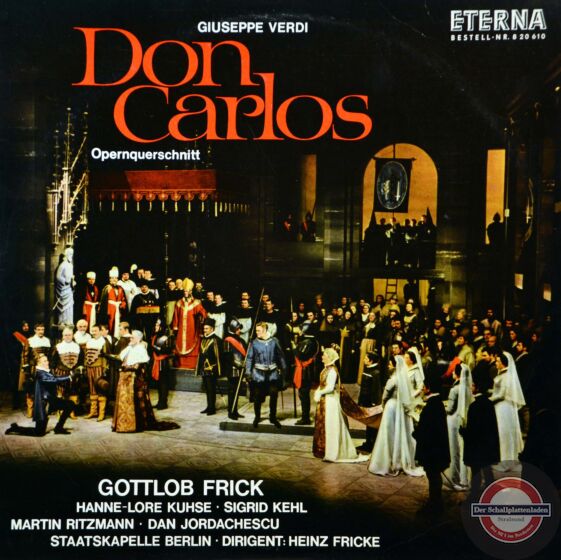 Verdi: Don Carlos - ein Opernquerschnitt (I)