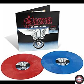 Saxon - Wheels of Steel (45th Anniversary Edition) (Red/Blue Vinyl)