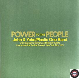 John & Yoko / Plastic Ono Band, Elephant's Memory – Power To The People (Live At The One-To-One Concert, New York City, 1972)