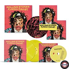 The Rolling Stones: Foreign Tongues (180g) (Limited Box Set) (Yellow Vinyl) auf 2 LPs und 1 Blu-ray Audio